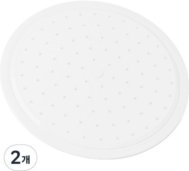 스냅클린 해바라기 샤워기헤드, 화이트, 2개