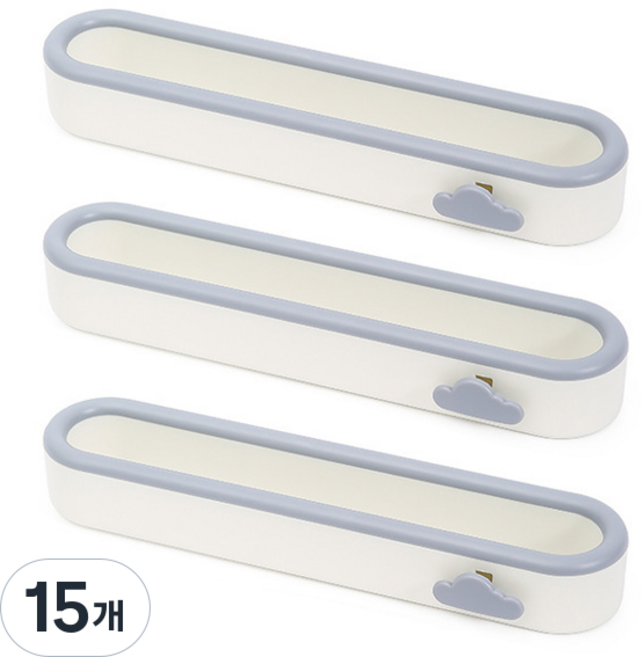 힐로 다용도 만능 벽걸이 슬리퍼 수납 냄비 신발 걸이, 화이트, 15개