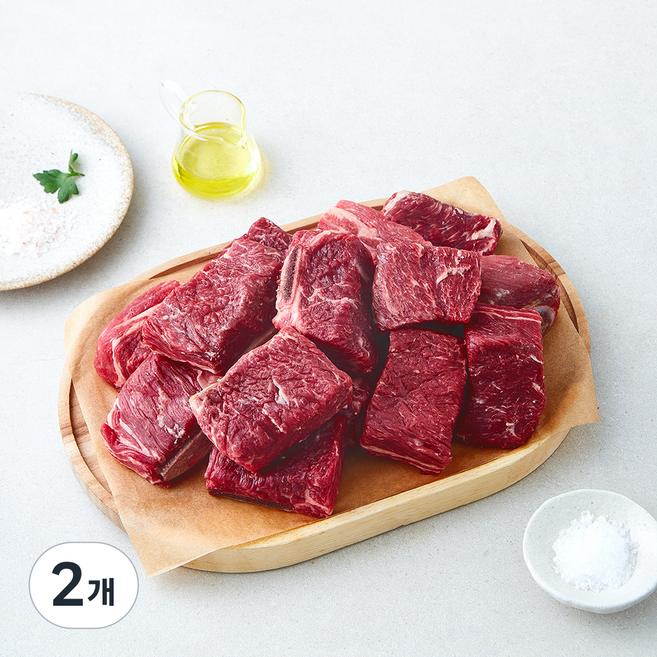 미국산 초이스 찜갈비 (냉장), 2개, 1.7kg