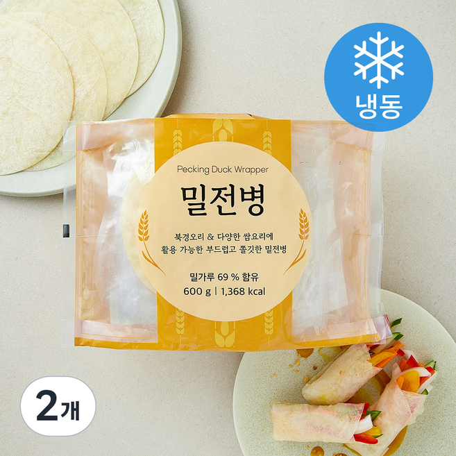 고메공방 밀전병 (냉동), 600g, 2개
