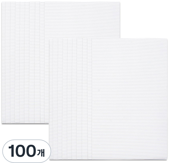 마다꾸미 컬러 골판지, 13 화이트, 100개