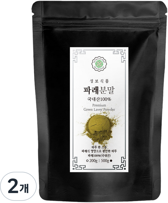 聖寶食品 韓國產青海苔粉, 500g, 2個