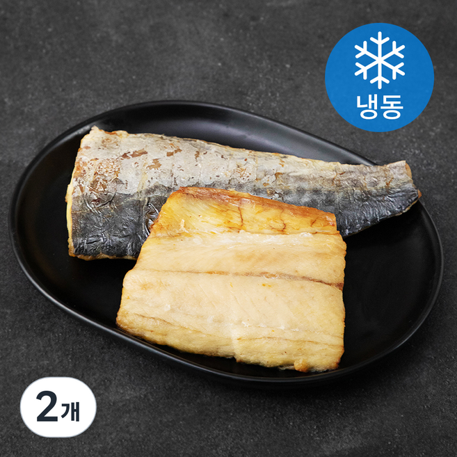 바다자리 구운생선 3분쿡 순살삼치 2토막 (냉동), 160g, 2개