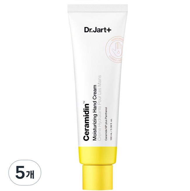 닥터자르트 세라마이딘 모이스처라이징 핸드크림, 100ml, 5개