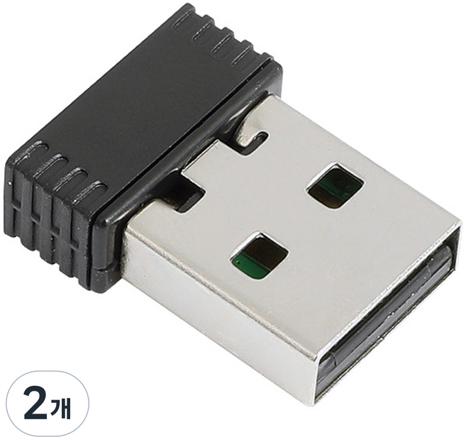 넥시 802.11n USB 무선랜카드 NX1464, 2개, NX-150NE