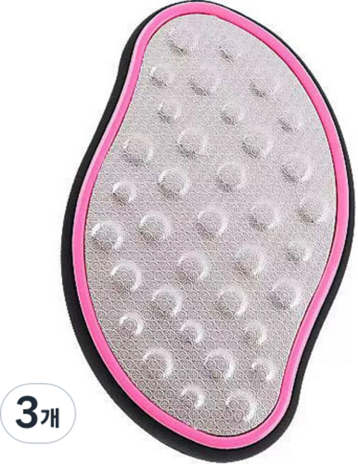 굳은살 관리 발 각질제거기 핑크, 1개입, 3개