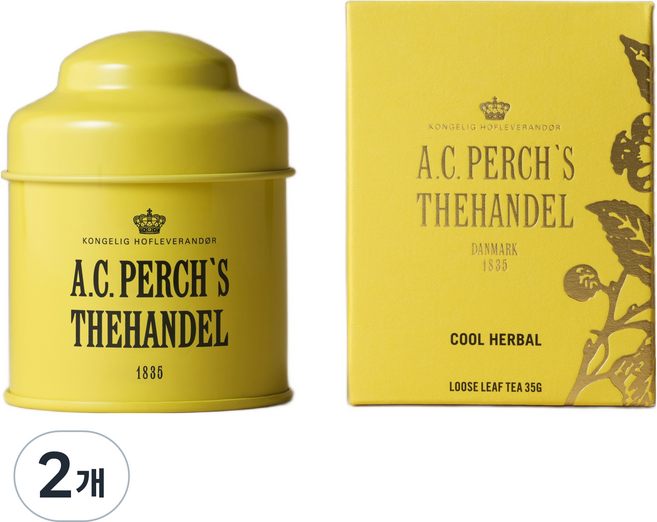 에이씨퍼치스 쿨허벌 잎차 미니틴, 35g, 1개입, 2개