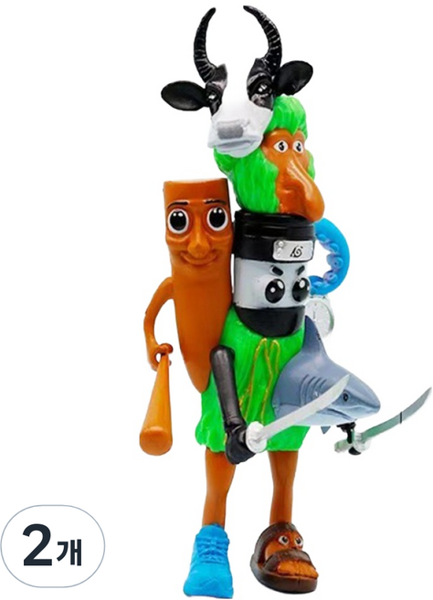 아트조이 이탈리안 브레인롯 합체 피규어 C, 2개