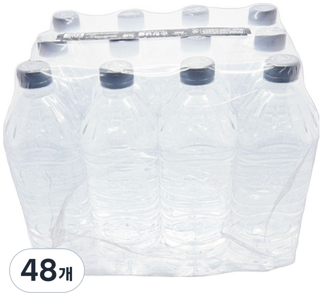 순창샘물 생수 무라벨, 48개, 1L