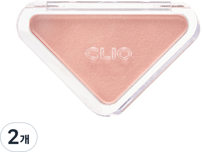 클리오 에센셜 블러쉬 탭 3.0g, S202 아몬드로제, 2개