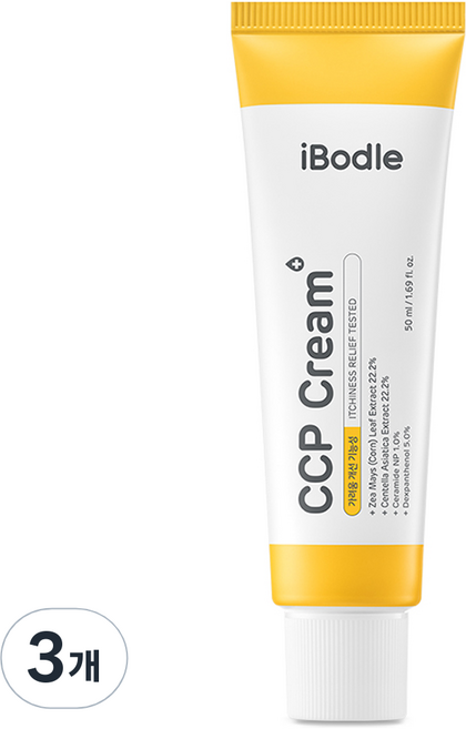 아이보들 씨씨피 유아용 크림, 50ml, 3개