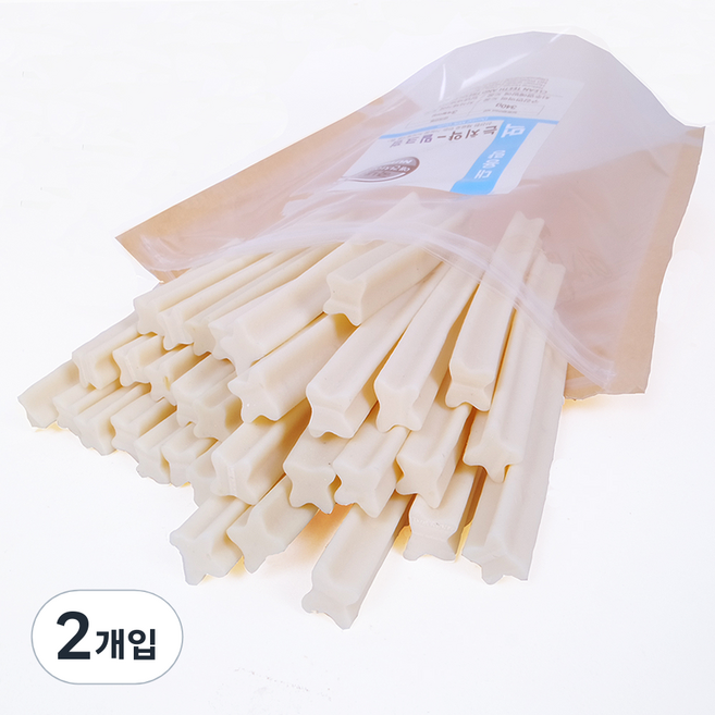 뉴트리오 강아지 먹는치약 껌, 밀크, 340g, 2개