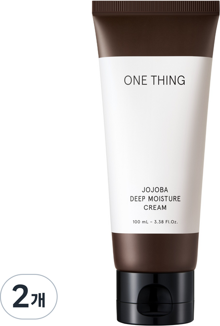 ONE THING 荷荷巴深層保濕霜, 2個, 100ml