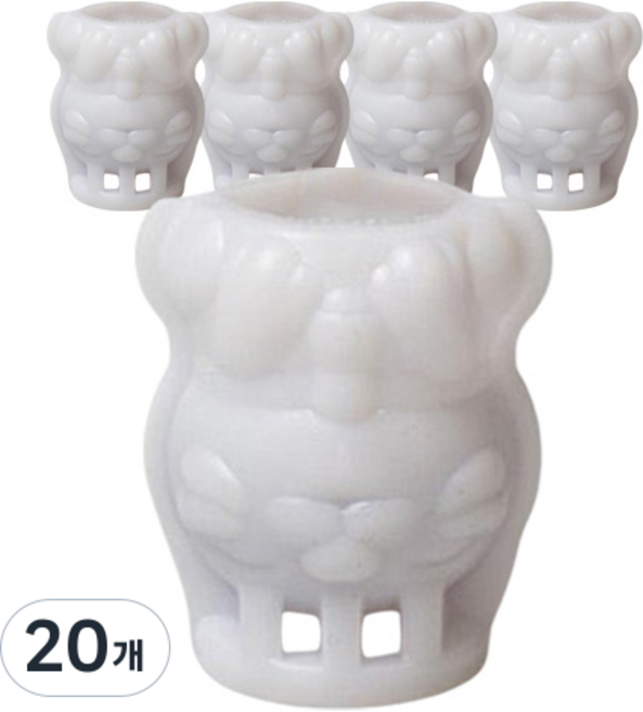 uh homedeco 可愛角色貓咪製冰盒, 20個, 單一顏色