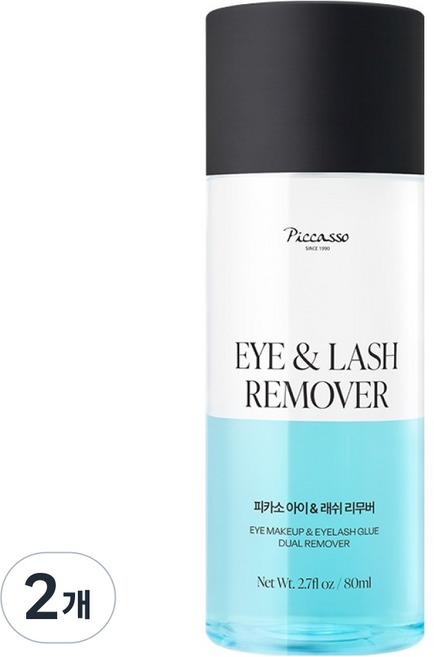 피카소 아이&래쉬 리무버, 2개, 80ml
