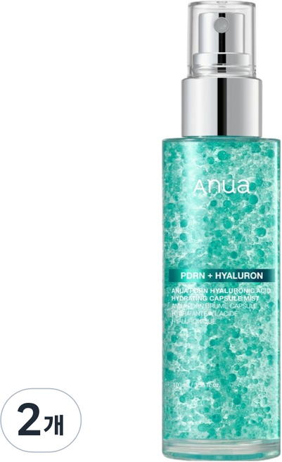 Anua PDRN 玻尿酸保濕膠囊噴霧, 2個, 100ml