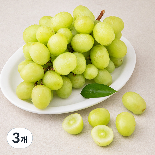 PSK 페루 애플청포도 오톰크리스피, 1.2kg, 3개