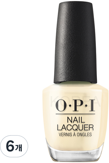 OPI 經典指甲油, S003 Blinded by the Ring Light, 15ml, 6個