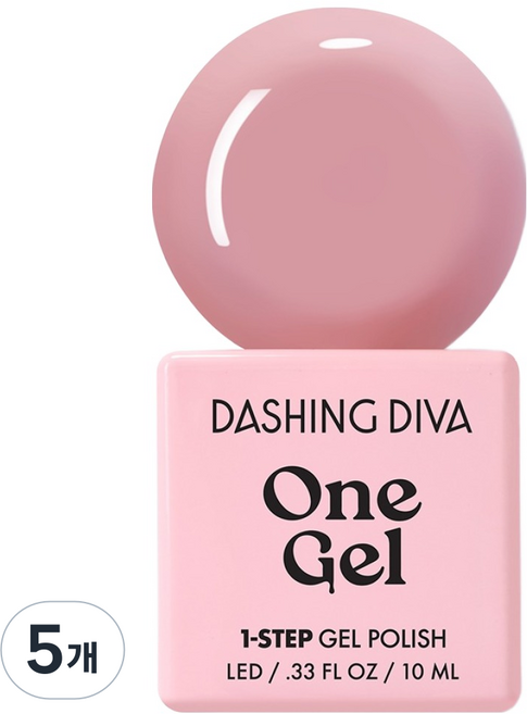 데싱디바 원젤 컬러 젤네일, 돌리, 10ml, 5개