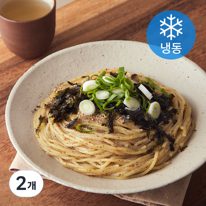 푸딩프렙 들기름 쫄면 (냉동), 400g, 2개