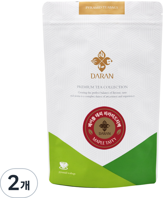 다란 메이플테피 홍차, 1.5g, 15개입, 2개