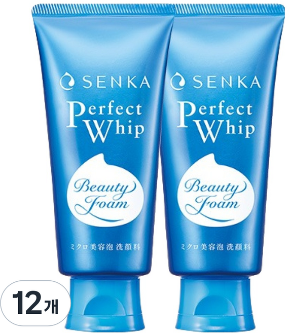 센카 퍼펙트 휩 페이셜 워시 FA 클렌징폼, 120g, 12개