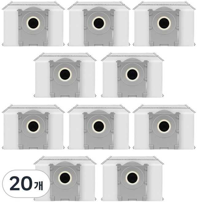 WonderfulPlace Ecovacs T50 Pro 集塵袋, 20個, 單一商品