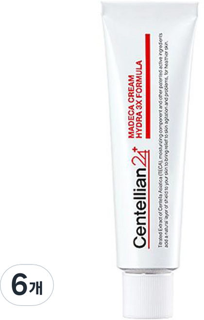 센텔리안24 마데카 크림 하이드라 3X 포뮬러, 50ml, 6개