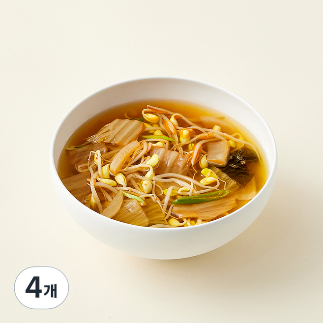 압구정 예향 김치콩나물국, 650g, 4개