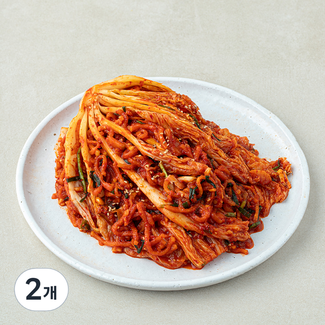 한울 포기보쌈김치, 1kg, 2개