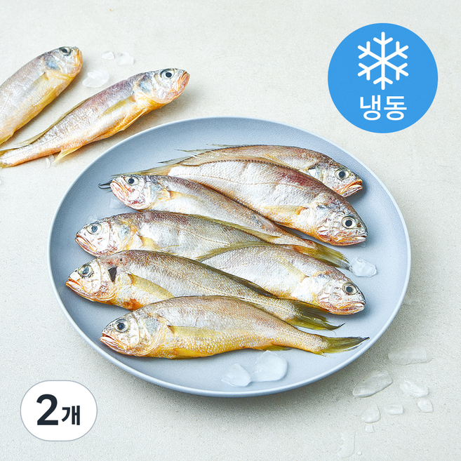 일품 법성포 이력추적 참조기 (냉동), 2개, 500g(소/10마리)