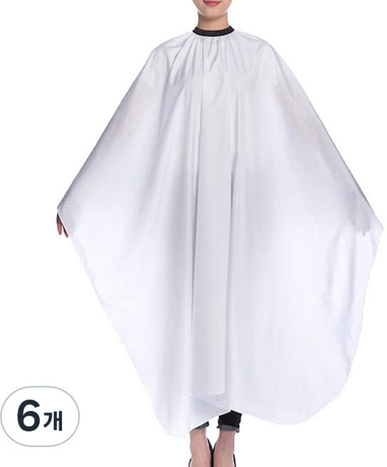 데일리프렌즈 헤어컷트보 베이직, 화이트, 6개