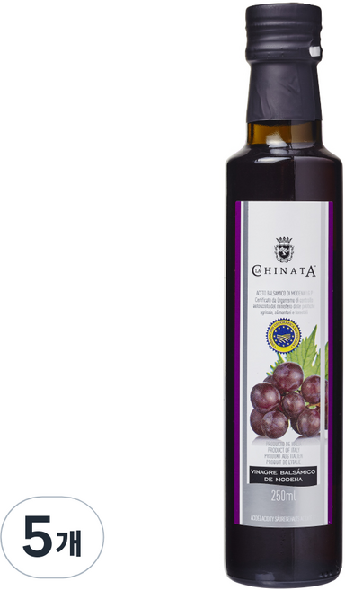 라치나타 모데나 발사믹, 5개, 250ml