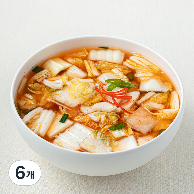 유정임 나박김치, 1.5kg, 6개