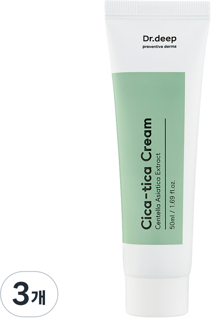 닥터딥 시카티카크림, 50ml, 3개
