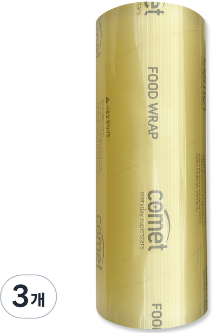 코멧 업소용 위생랩, 500m, 3개