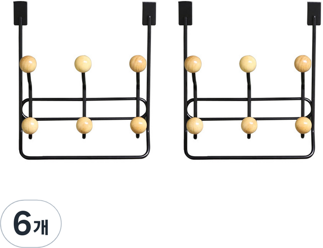 우드오버더도어훅6구, 6개