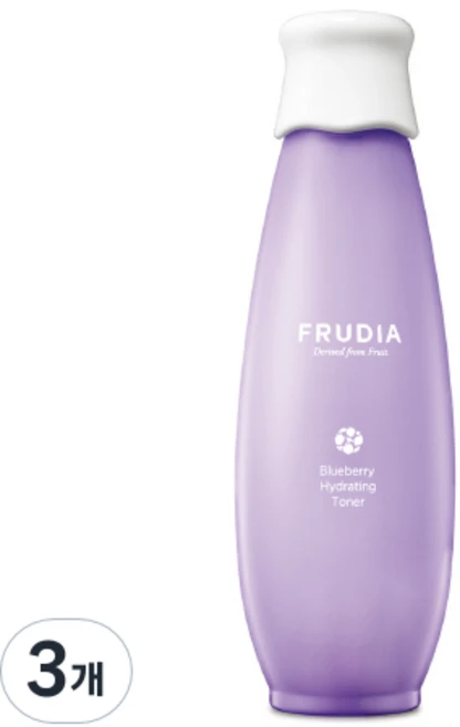 후르디아 블루베리 수분 과즙 토너, 195ml, 3개 - 쿠팡
