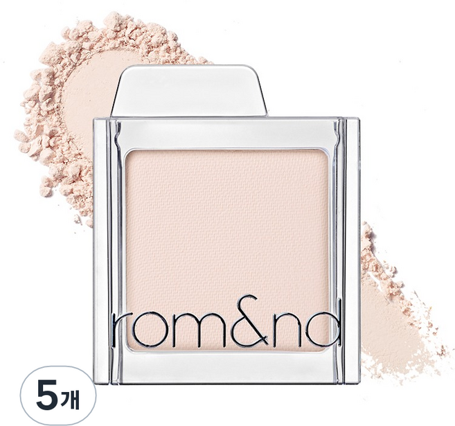 롬앤 슬라이드 인 싱글 아이섀도, M01 웜 볼류머, 5개