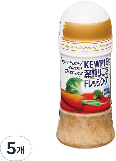 큐피 참깨 드레싱, 150ml, 5개