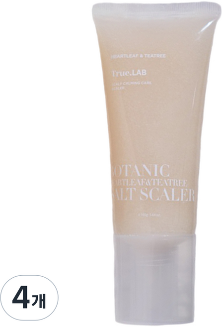 정직한실험실 어성초 티트리 솔트 스케일러, 160g, 4개