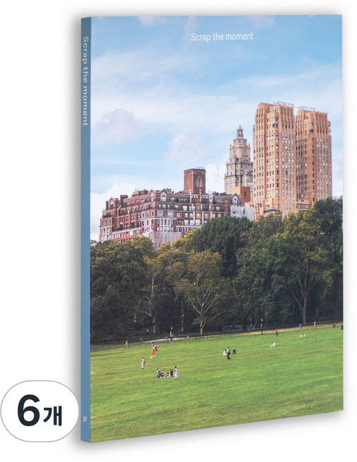 루카랩 스크랩 더 모먼트 노트, 07 센트럴 파크 그리드, 6개