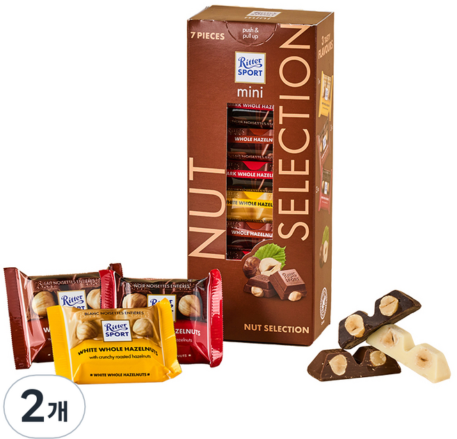 리터스포트 미니 너트셀렉션 타워 7P, 2개, 116g