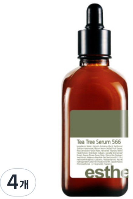 에스테맥스 티트리 세럼 566, 100ml, 4개