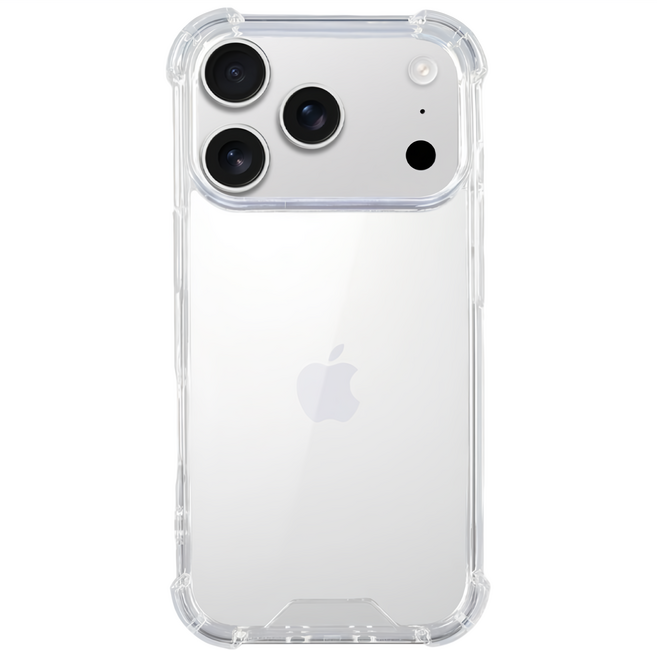 DAPAD 手機 空壓雙料背蓋 保護殼 iPhone 17 Pro TPU+PC 抗發黃 氣囊保護 加高邊緣 支援無線充電 透明