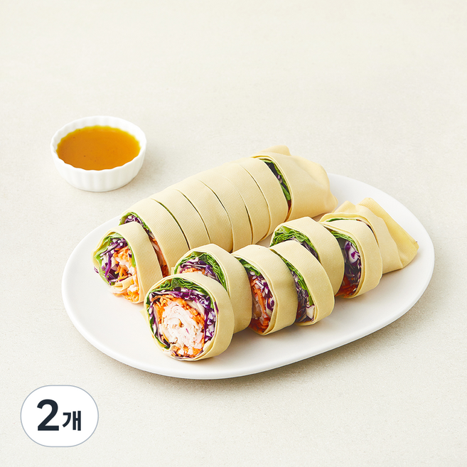 조르니키친 한입 포두부 닭가슴살롤, 360g, 2개