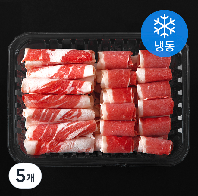 호주산 우차돌양지 돌돌말이 (냉동), 5개, 500g