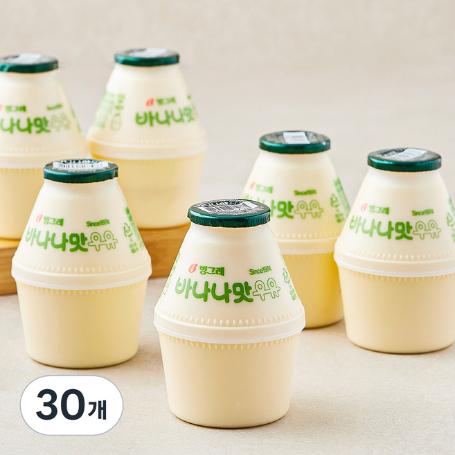 바나나맛우유, 240ml, 30개