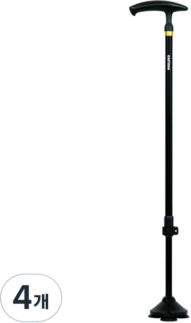 카루소 조절식 지팡이 C910 에브리원, 혼합색상, 4개