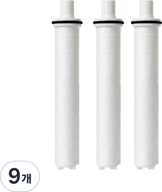 코시나 바람폭풍 점보 필터샤워기 전용필터, 9개